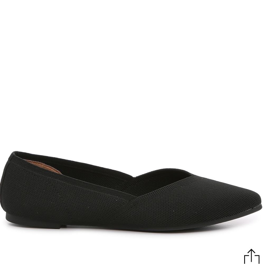 Kelly and katie flats, size 6.5, color:black